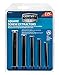 Century Drill & Tool 73215 Square Flute Screw Extractor Set, 1 - #5