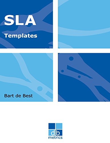 SLA Templates: a complete set of SLA templates: Volume 4