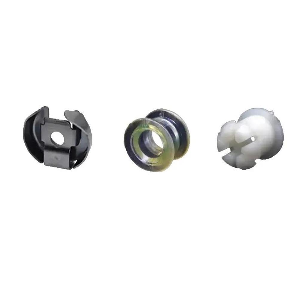 HYASDBWE Manual Gear Shift Lever Cable Bushing Repair Kit Gearbox Selector End Linkage Sleeve Clip for Golf MK4 for Polo for Jetta for Bora Gear Shifter Parts(3pcs)