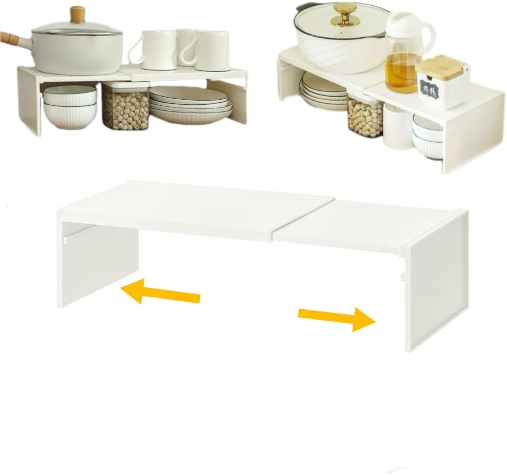 Zmcaiwsy Kitchen and Counter Shelves Layered