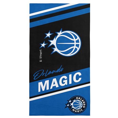 Northwest NBA Orlando Magic Microfiber Beach Towel, 30 x 60 Inches – Quick Dry, Sand Resistant, Lightweight, Highly Absorbent, Spirited Design