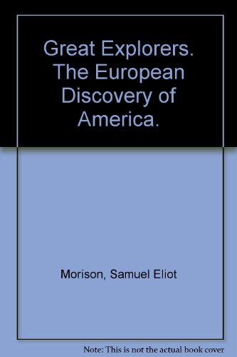 THE GREAT EXPLORERS B000R4R2DC Book Cover