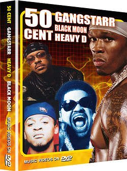 DVD 50 Cent, Gangstarr, Black Moon, Heavy D Music Videos on DVD Book