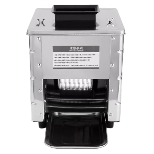 Elektrischer Fleischschneider, Edelstahlklinge zum effizienten...