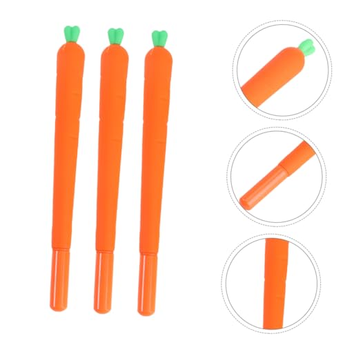 Bolígrafos gel en forma de zanahoria 24 pcs miniatura 7