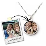 colgante foto - collar con foto personalizada - colgante con foto dentro - collar personalizado con foto - medalla - regalos personalizados - dia de la madre - dia del padre - regalo cumpleaños