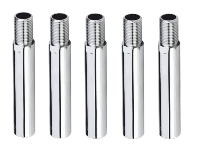 KINIK CP Brass Extension Nipple(Length 6" Inch, Thread Size 1/2" Inch)(Pack of 5) (B09S6JF85D) Amazon Price History, Amazon Price Tracker