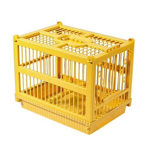 Cage de voyage pour oiseaux 21,5cm avec perchoir de transport intégré - 2