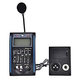 Accordeur Guitare 5 Bandes Micro Guitare Acoustique Tuner Egaliseur Numérique pour Guitare Acoustique