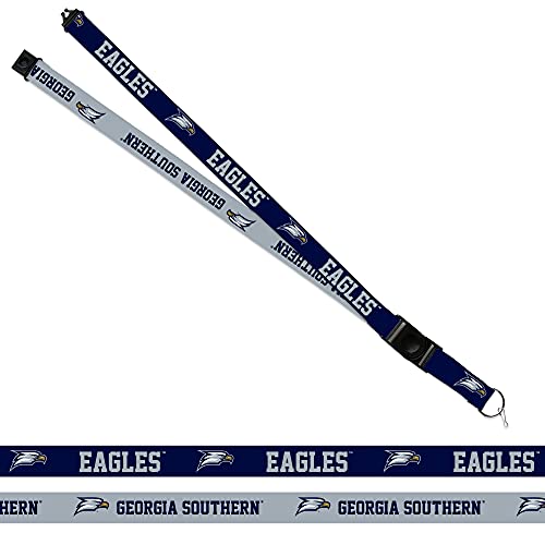 Rico Industries NCAA Georgia Southern Eagles 18" x 1" Premium Unisex-Adult Safety Breakaway Lanyard