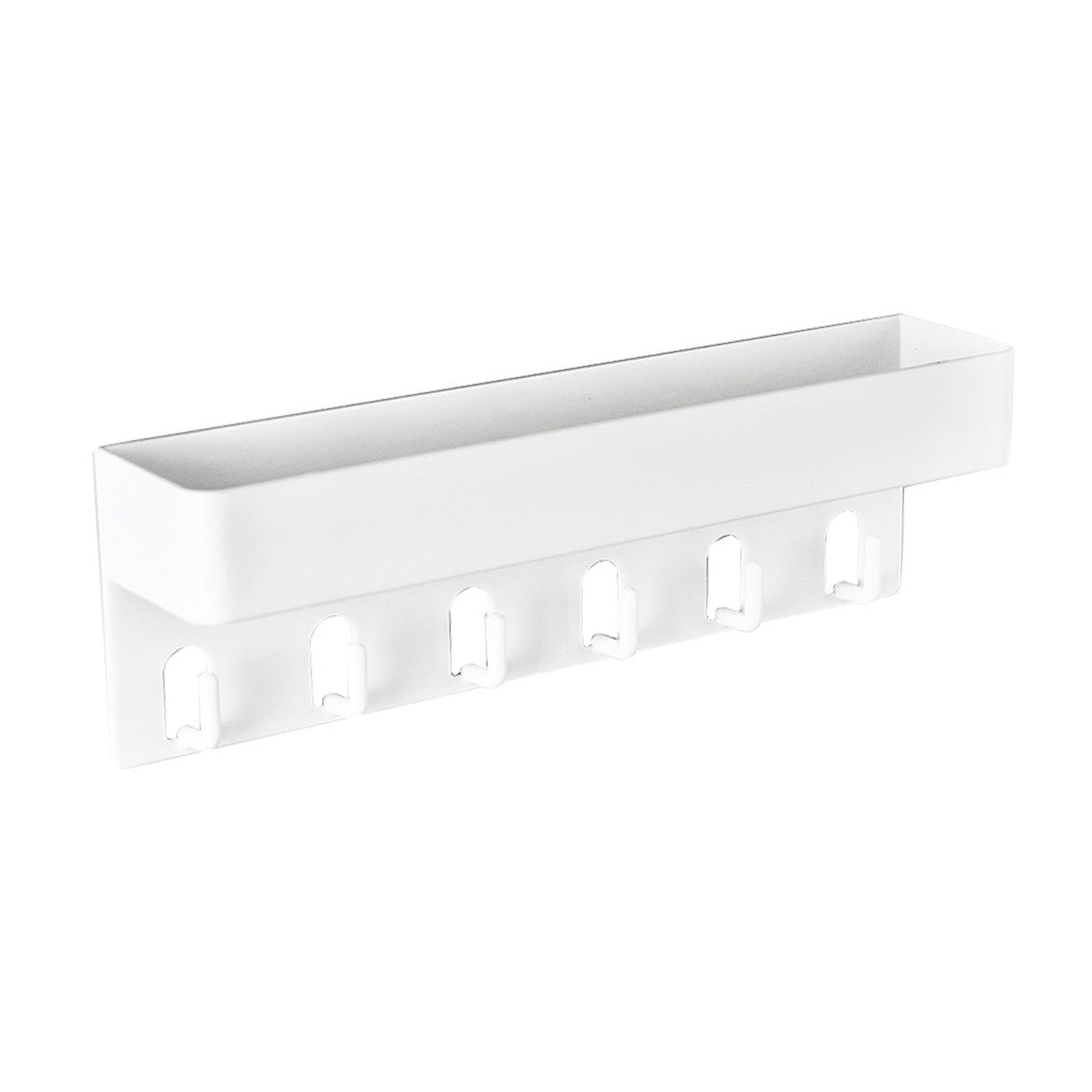 Qlecxzi Trendy Key Holder With Flexible Hooks Innovative Wall For Managing Daily Essentials For Hanging Keys And Other Small Items Key Holder Hooks For Wall