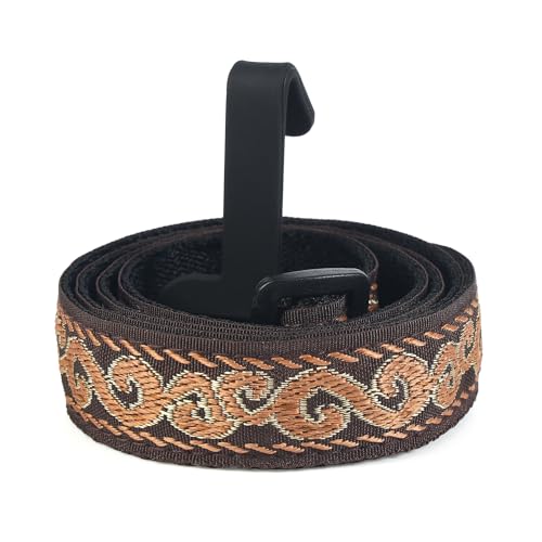 Image of CLOUDMUSIC Ukulele Strap Clip On No Drill J Hook For Soprano Concert Tenor Baritone(SH95)