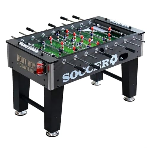 Image of BOOT BOY 'Gravitas' Foosball Table II Soccer Game for Adults II Strong Fooseball Table II Perfect for High-Usage Entertainment Spaces & Homes II 55 * 30 * 35 Inches /L*B*H