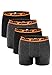 Produktbild KTM by Freegun Boxershorts für Herren Unterwäsche Pant Men´s Boxer 4 er Multipack, Farbe:Dark Grey / Black2, Bekleidungsgröße:M