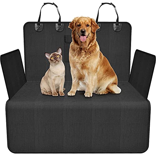Vinsani Tapis de coffre de voiture pour animal domestique avec sac de rangement,Résistant et imperméable,Lavable en machine,Pratique,Antidérapant,Couverture universelle pour voitures, SUV et camions Cover