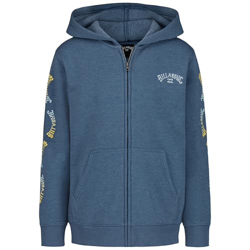 Image of Billabong Boys' Full-zip Fleece Sweatshirt, Soft & Comfortable Hoodie, Regular Fit