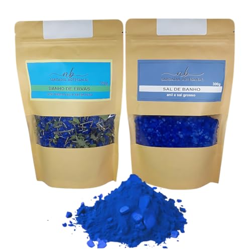 Kit 2 Banhos de Anil Wagi, Afasta Negatividade e Mau-olhado, 300g