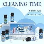SALUBRITO Clean Fragrance Oils Set, Premium Essential Oils Set for Diffuser, Candle, Soap Making, Fresh Cotton, Clean Home, Fresh Linen, Soft Powder, Blossom Soap, Mint, Strong Scented Oils - Image 5