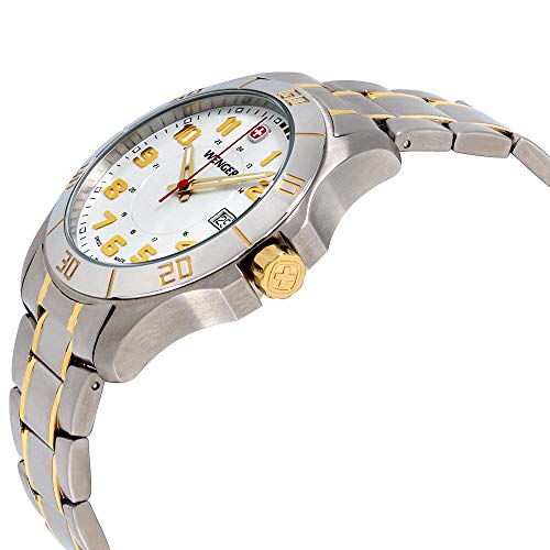 Image of Wenger Mens Two Tone Swiss Made Watch W70477