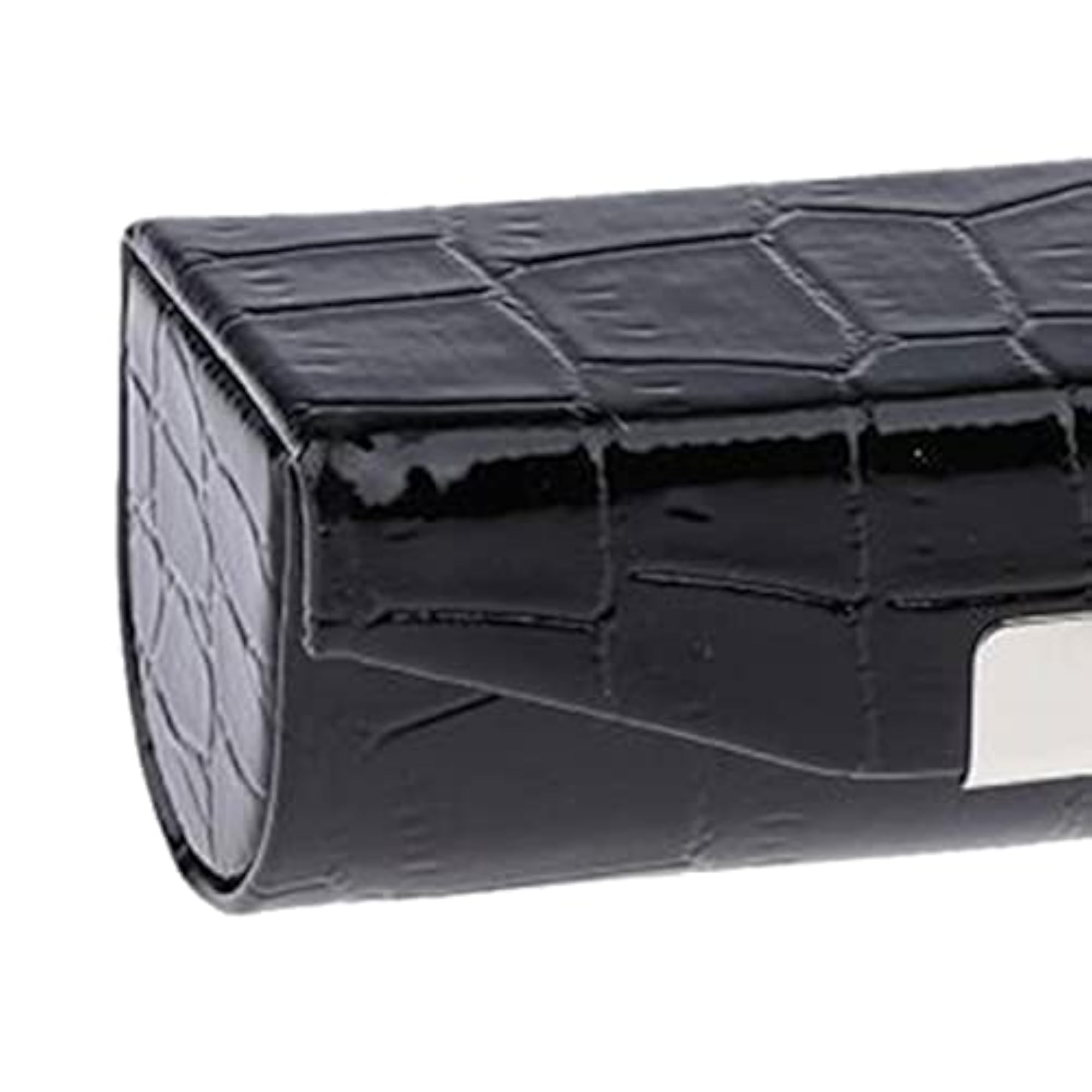 3x PU Leather Lipstick Case Holder in Dark Brown, Black, and Brown