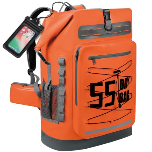 Image of MORXPLOR Dry Bag Waterproof,5L /10L /20L /30L /40L /55L Roll Top Dry Bag Backpack with WaterProof Phone Case for Swim,Kayak