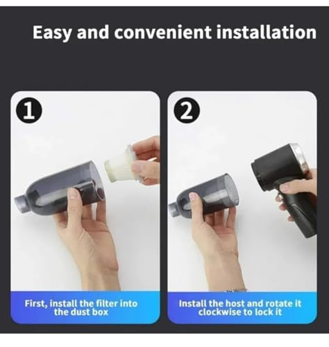 Image of 3IN1 Portable Car Vacuum Cleaner with Blower | USB Rechargeable Wireless Handheld Car Vacuum Cleaner Traveling, Camping Reusable,Portable,Rechargeable (Vacuum with Blower)
