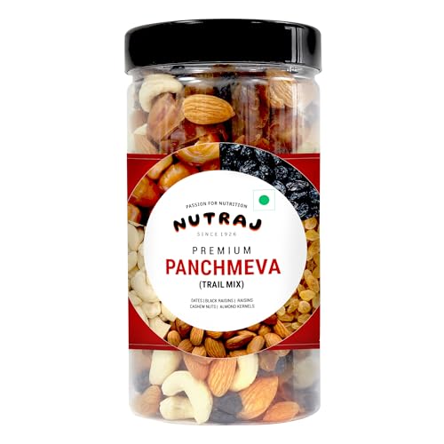 Nutraj Panchmeva Dry Fruits Mix | Trail Mix 500g | Panch meva | Mixed Dry Fruits | Almonds | Cashews | Dates | Black raisin | Green raisin (B0D54KCKN9) Amazon Price History, Amazon Price Tracker