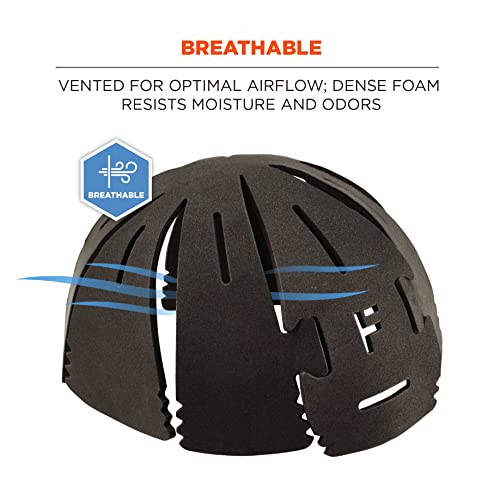 Ergodyne Skullerz 8944 Universal Bump Cap Soft Foam Insert, Protective Hat Liner Inserts #TOP3