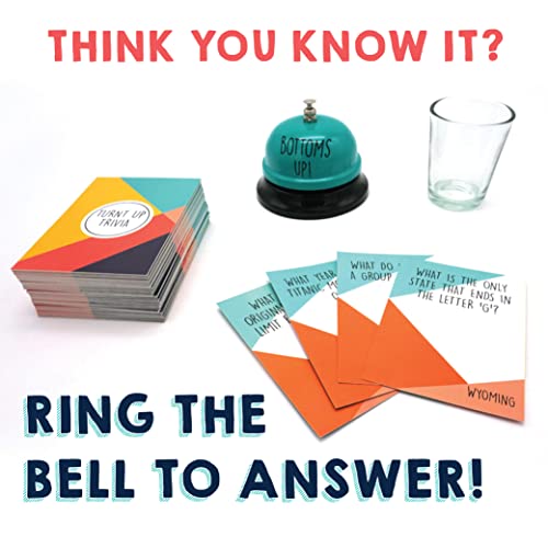 Turnt Up Trivia Juego de Cartas para Adultos miniatura 2