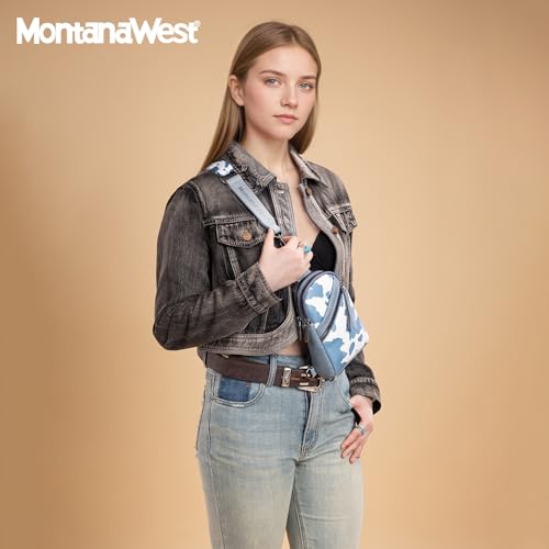 Image of Montana West Small Crossbody Sling Bag for Women Cute Cross Body Fanny Pack Purse