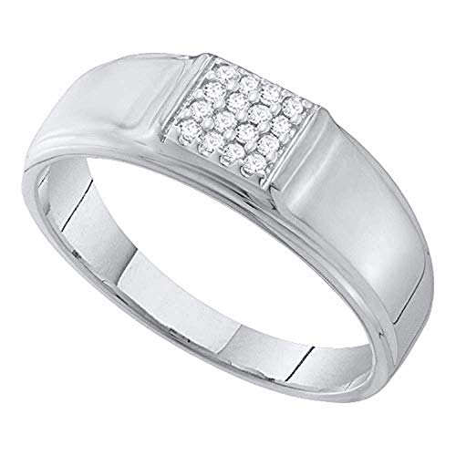 Dazzlingrock Collection 0.10Jbg (ctw) Eh zCg _Ch Y XNGA NX^[ w 1/10Jbg 10K S[h, , _Ch