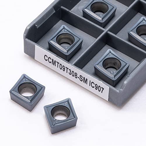 Puntas para torno CCMT09T304 CCMT09T308 10 piezas miniatura 2