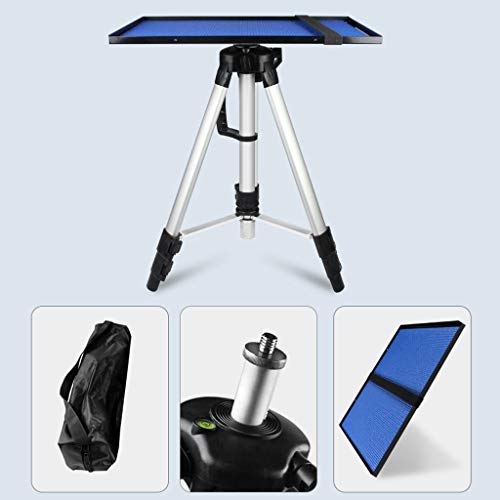 Soporte de proyector con trípode ajustable de aluminio y bandeja universal 4