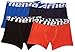 ATHENA Eco Boxer (Lot de 2 x2 ) Garçon -Multicolore (Marine/Bleu/Noir/Orange 9000) - 10 ans