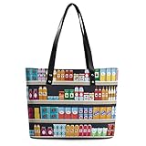 Damenhandtasche Regale Muster Leder Tote Bag Top Handle Satchel Bags Für Damen