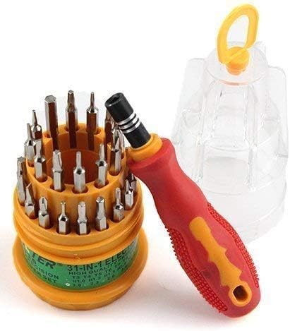 Oblivion Screw Driver Kit – Magnetic 31 in 1 Screwdriver Tool Set, Repairing Tools for Electronics & DIY Home Use – Compact, Portable & Multi-Head Bit Set for DIY Repairs and Maintenance (Pack of 1)