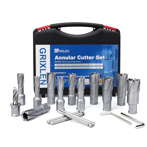 12 Pack Carbide Tip Annular Cutters