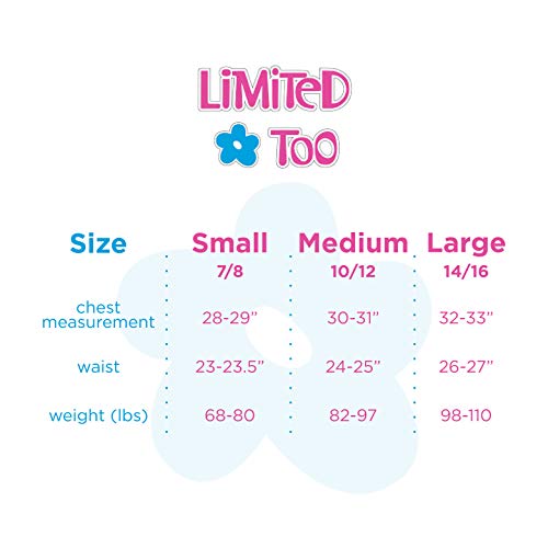 Limited Too Girls' Pajamas - 2 Pack Sleep Shirt Nightgown (Size: 7-16), Navy-Yellow Butterfly, Size 10-12 #TOP6