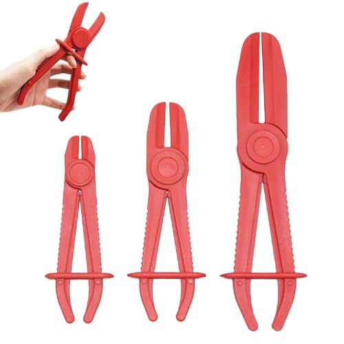 Pinces à Clamper les Durites,Pince a Collier Durite,Jeu de Pinces pour Durites,3PC Outil de Serrage pour Tuyaux Flexibles pour Serrage des Flexibles de Refroidissement...