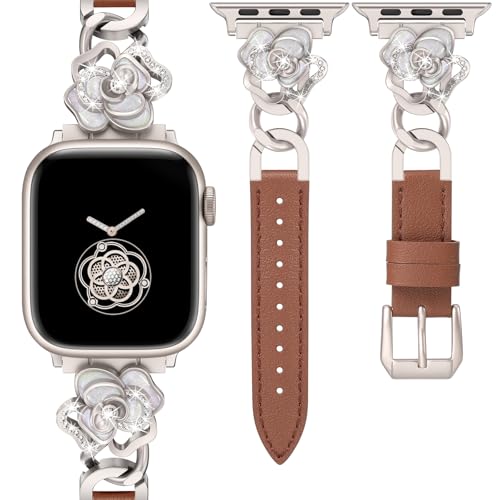 �R���p�`�u�� Apple Watch�o���h �A�b�v���E�H�b�`�x���g ���U�[ �u�����u���� �_�C�������h ���f�B�[�X �o���h 38/40/41mm iWatch Ultra2/S10/9/8/7/6/5/4/SE2/SE�ɑΉ� ���킢�����[�Y�t�����[�� �L��