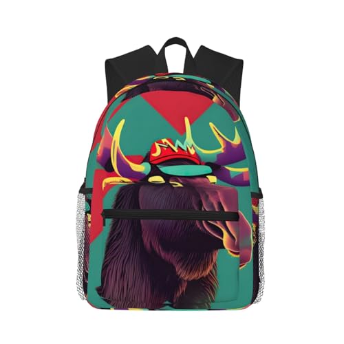 Sacs à dos Moose College noir en taille unique pour ordinateur et cours