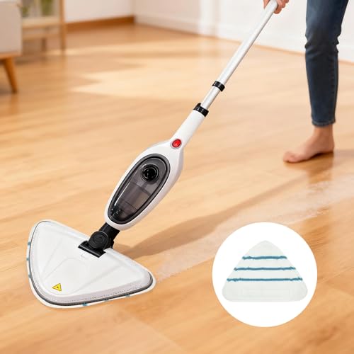 5 Stück ErsatzPads für Dampfreiniger Mikrofaser Bodentücher Dampfbesen Pad Ersatztücher Allgemein Zubehör für Dreieckigem