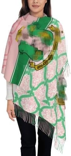 Aka Scarf Sorority Gifts For Women'S Scarf Super Soft Wrap For Long Large Warm With Tassel - Image 6