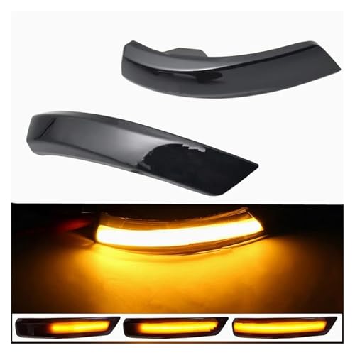 Lámpara LED intermitente de espejo para Focus y Mondeo, visibilidad en lluvia y carretera 2