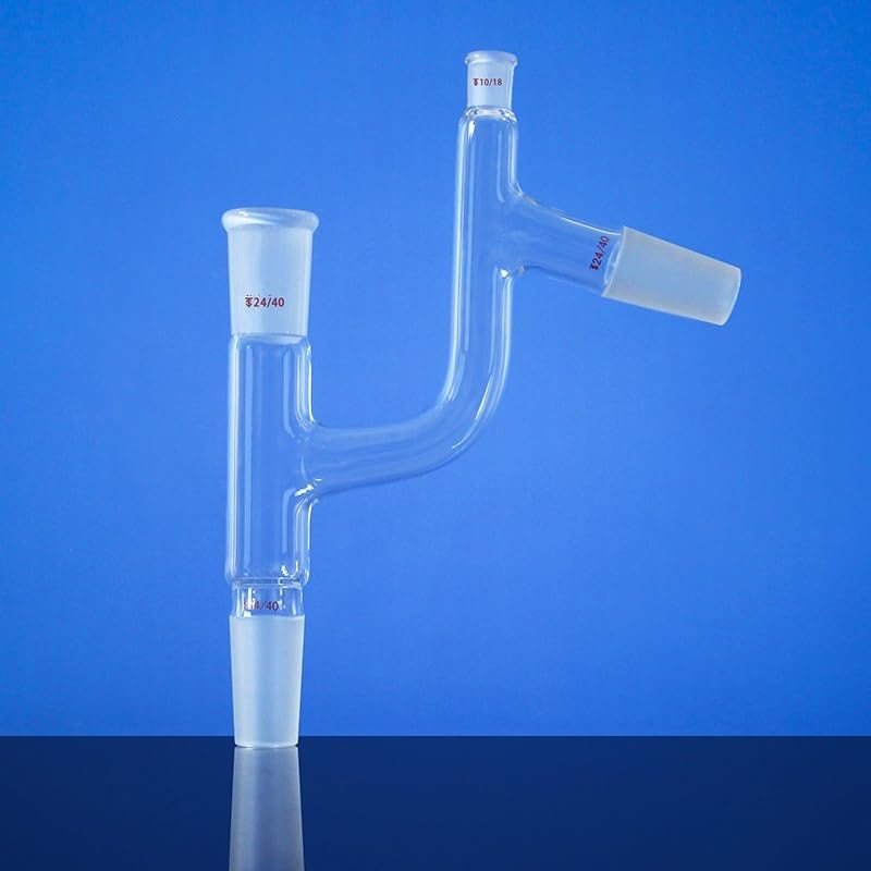 Testa di distillazione - Tubo di frazionamento in vetro borosilicato for uso di laboratorio(LH-121-011)