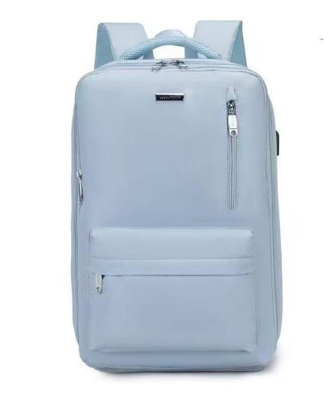 Romantic Crown Mochila de Viagem Expansivel Avião Grande Feminina,Mochila Executiva Masculina Impermeável Reforçada para Notebook,Casual Esportes Hiking Escola Presente1 (AZUL cralo)