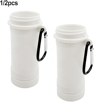 Compact for CIRKUL Flavor Cartridge Case, Leak-Proof Storage Holder Compatible with for CIRKUL Sips, ABS Plastic for Travel Use(2 Pack)