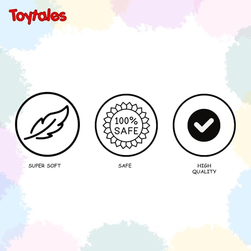 Image of TOYTALES Carrot Rabbit Toy | Cute Plush Stuffed Animal for Kids & Girls | Ultra Soft Huggable Bunny Plushie | Adorable Gift Soft Toy for Children 18CM | (Color May Vary