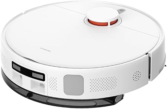 Xiaomi Robot Vacuum H40 Robot Süpürge White | Kompakt istasyon, 4 litrelik çanta, 90 güne kadar müdahalesiz, çift karışıklık sistemi, uygulama ve ses üzerinden kontrol