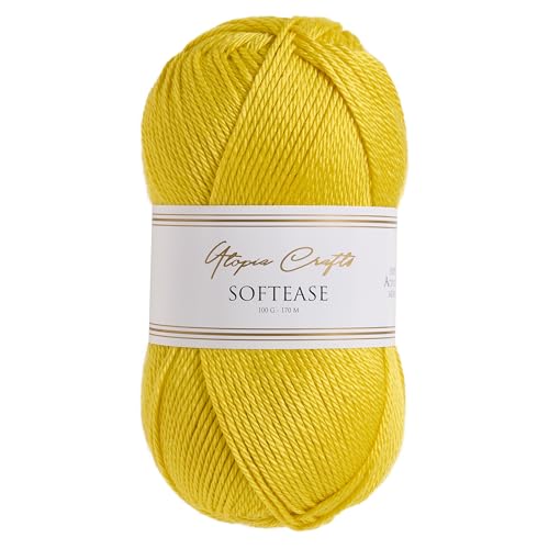 Filato morbido di alta qualità, 100% acrilico. Confezione da 100 g - 170 m - Aran
